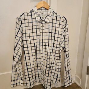 Calvin Klein Pattern Casual Button Down